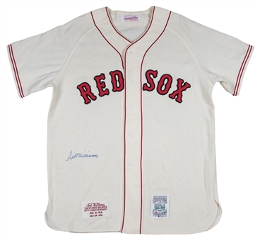 Ted Williams Signed Boston Red Sox 50th Anniversary Cooperstown Collection Jersey (LE 365/406) (PSA/DNA)